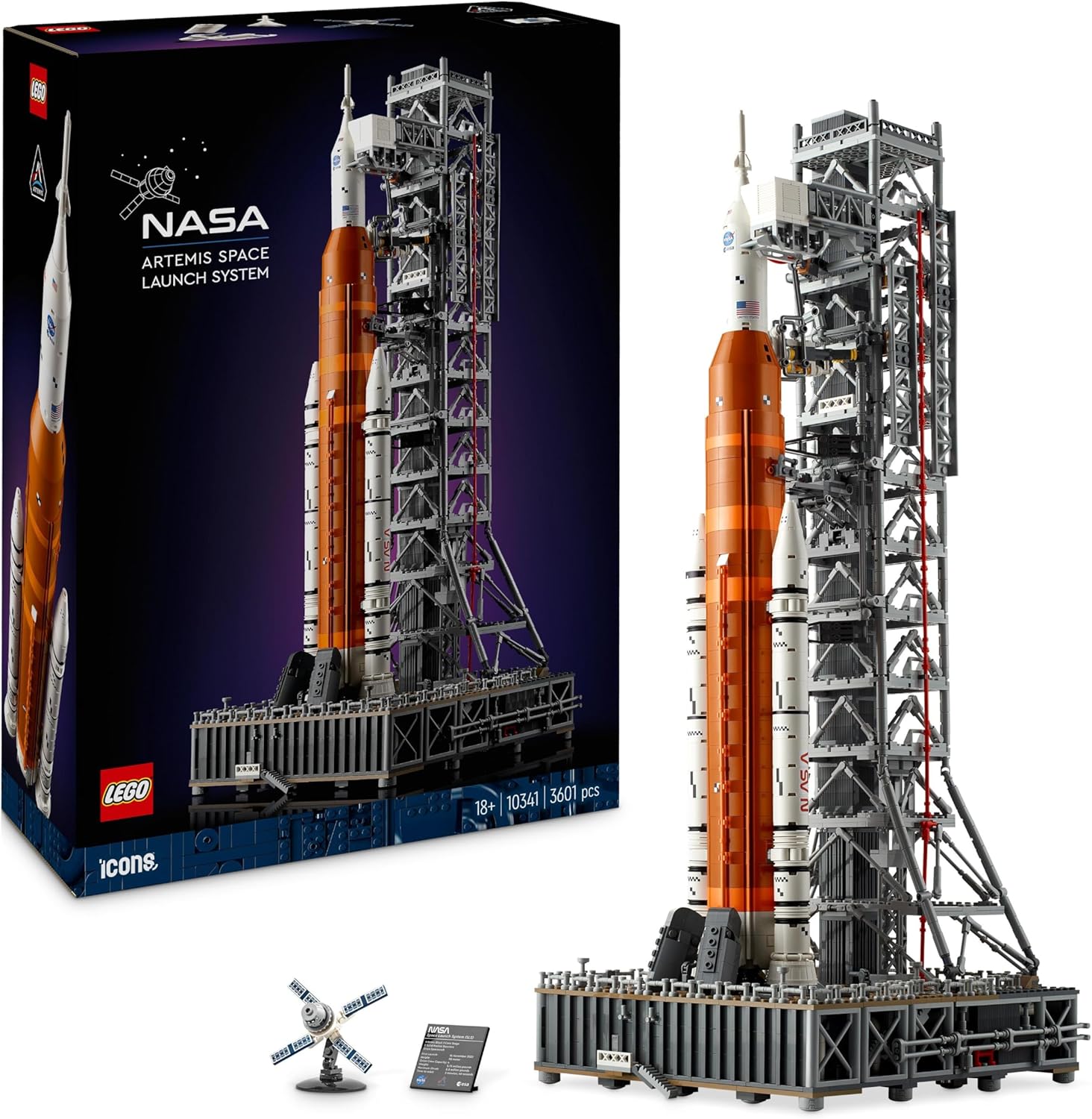 LEGO Icons NASA Artemis: Modello Spaziale Da Collezione